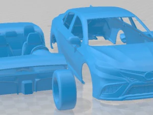 Toyota Camry XSE 2021 Printable Car 3D Print Model