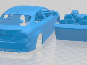 Toyota Camry XSE 2021 Printable Car 3D Принт Модель