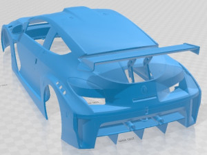Renault Megane Trophy II Printable Body Car Model do druku 3D