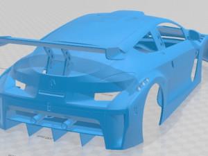 Renault Megane Trophy II Printable Body Car Model do druku 3D