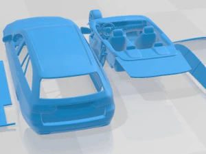 Mercedes Benz E Class Estate Basic 2021 Printable Car 3D Print Model