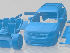 Автомобіль Dodge Journey 2011 для друку 3D Принт Модель