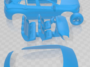 X2 M Sport 2018 Printable Car 3D प्रिंट मॉडल