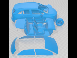 Opel Crossland 2021 Printable Car 3D Print Model