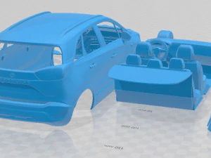 Opel Crossland 2021 Printable Car 3D Print Model