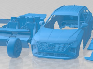 Hyundai Tucson N Line 2021 Printable Car Modelo de impresión 3D