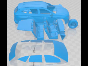 Hyundai Tucson N Line 2021 Printable Car 3D Print Model