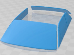 Ferrari 365 GT4 1972 Printable Car 3D 打印模型