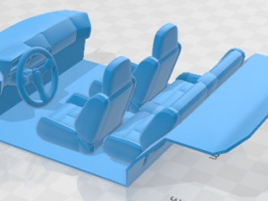 Ferrari 365 GT4 1972 Printable Car 3D 打印模型