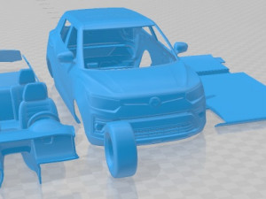 Ssangyong Tivoli 2020 Printable Car 3D Baskı Modeli