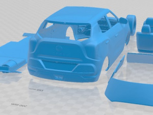 Ssangyong Tivoli 2020 Printable Car 3D Baskı Modeli
