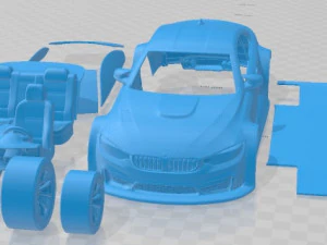 M4 GTR Street Printable Car 3D Print Model