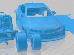 M4 GTR Street Printable Car 3D Принт Модель