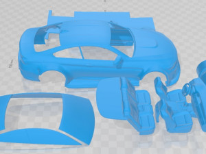 M4 GTR Street Printable Car 3D Принт Модель