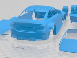 M4 GTR Street Printable Car 3D Принт Модель