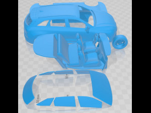 Автомобиль Hyundai Nexo 2020 для печати 3D Принт Модель