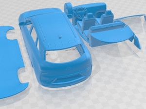 Автомобиль Hyundai Nexo 2020 для печати 3D Принт Модель