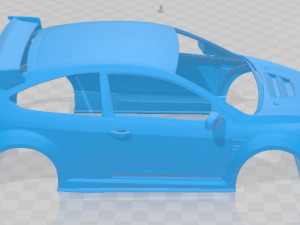 Focus RS MK2 Printable Body Car Model Cetak 3D