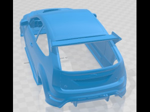 Focus RS MK2 Printable Body Car Model Cetak 3D