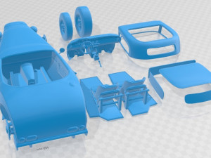 1933 Hot Rod Printable Car 3D प्रिंट मॉडल