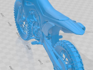 Kawasaki KX 450 Printable Motorbike 3Dプリントモデル