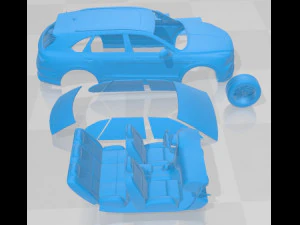 Bentley Bentayga Hybrid 2021 Printable Car 3D Print Model