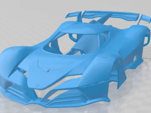 Alfa Romeo 8CR Tazio 2020 Printable Body Car 3D Print Model