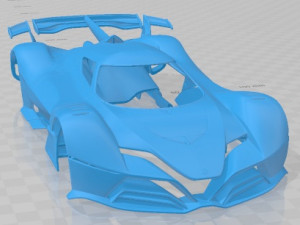 Alfa Romeo 8CR Tazio 2020 Printable Body Car 3D Принт Модель