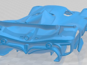 Alfa Romeo 8CR Tazio 2020 Printable Body Car 3D Принт Модель