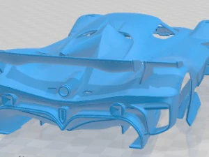 Alfa Romeo 8CR Tazio 2020 Printable Body Car 3D Print Model