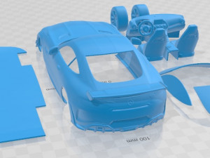 Mercedes Benz AMG GT R Pro 2020 Printable Car Modèles 3D en vedette