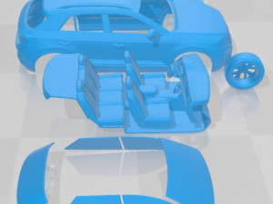 Volkswagen T Roc R line 2022 Printable Car 3D Принт Модель