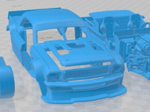 Mustang Hoonicorn V2 Printable Car Modèles 3D en vedette