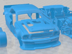 Mustang Hoonicorn V2 Printable Car 3D Print Model