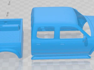 Toyota Tacoma Double Cab Limited v2 2001 3D Print Model