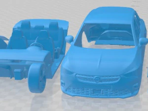 Auto stampabile Opel Corsa 2020 Modello di stampa 3D