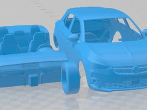 Opel Corsa 2020 Printable Car 3D Print Model