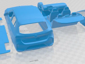 Opel Corsa 2020 Printable Car 3D Print Model