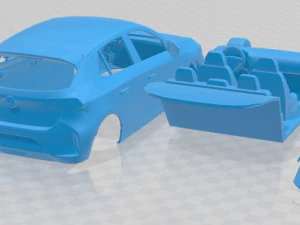 Opel Corsa 2020 Printable Car 3D Print Model