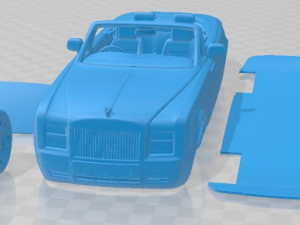 Phantom Drophead Coupe 2013 Printable Car 3D प्रिंट मॉडल