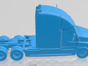 Freightliner Cascadia 2011 Printable Truck 3D-Druckmodell