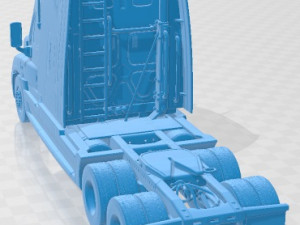 Freightliner Cascadia 2011 Printable Truck 3D-Druckmodell