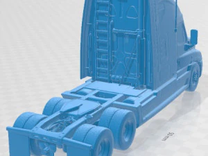 Freightliner Cascadia 2011 Printable Truck 3D Print Model