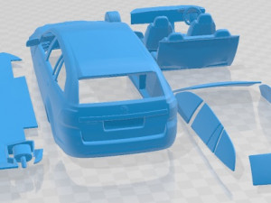 Holden Commodore Evoke Sportwagon 2013 Printable Car 3D Print Model