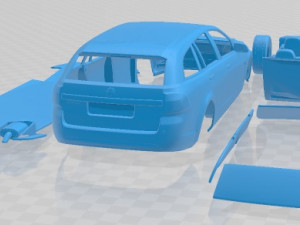 Holden Commodore Evoke Sportwagon 2013 Printable Car 3D Print Model