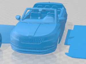 Skoda Sunroq 2019 Yazdırılabilir Araba 3D Baskı Modeli