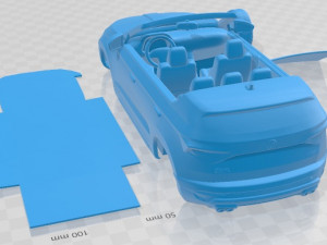 Skoda Sunroq 2019 Printable Car 3D 프린트 모델