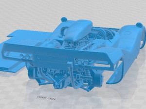 Nissan R382 Printable Car 3D 프린트 모델