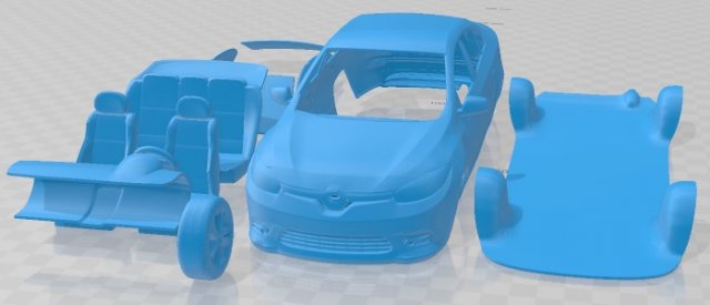 Samsung SM3 2017 Printable Car Model Cetak 3D .c4d .max .obj .3ds .fbx .stl .blend 