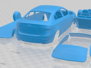 Samsung SM3 2017 Printable Car Model Cetak 3D